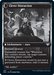 Distracting Geist // Clever Distraction [Innistrad: Double Feature] Magic: The Gathering
