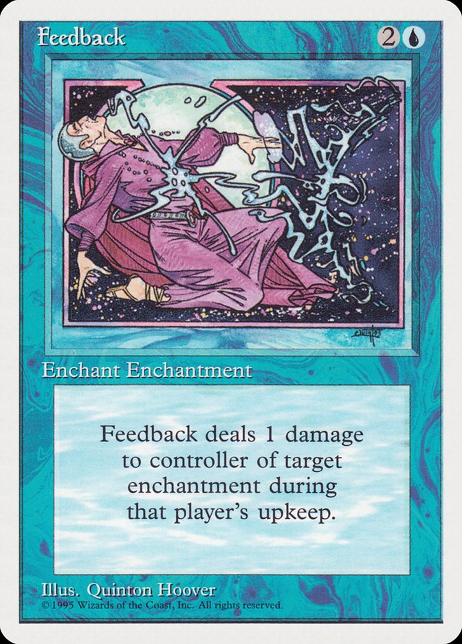 Feedback [Rivals Quick Start Set] Magic: The Gathering