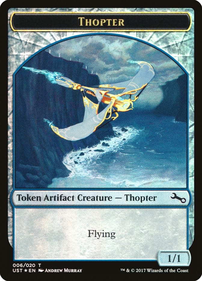Thopter // Thopter Double-Sided Token [Unstable Tokens] Magic: The Gathering