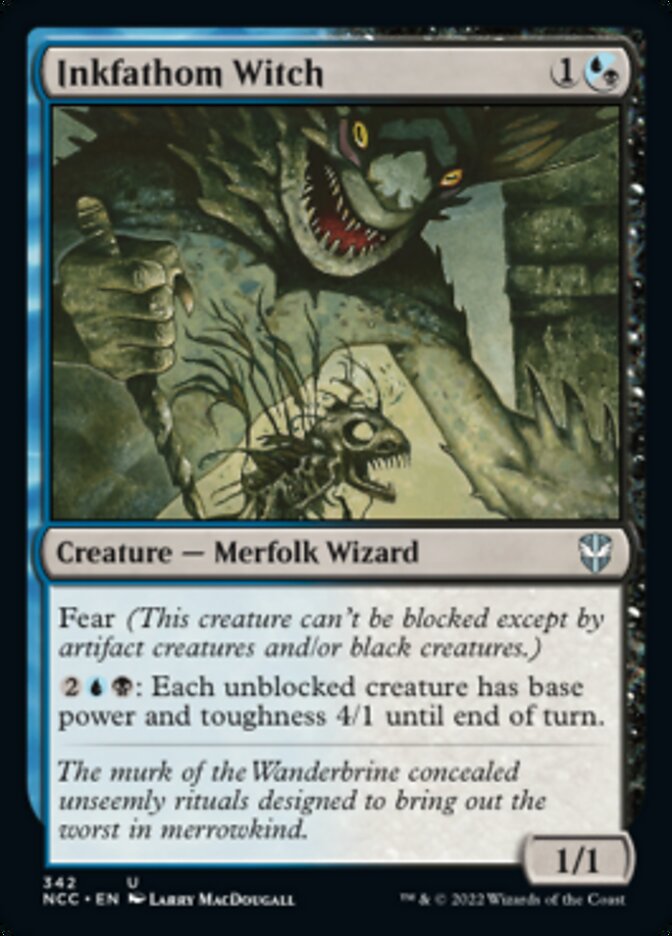 Inkfathom Witch [Streets of New Capenna Commander] Magic: The Gathering