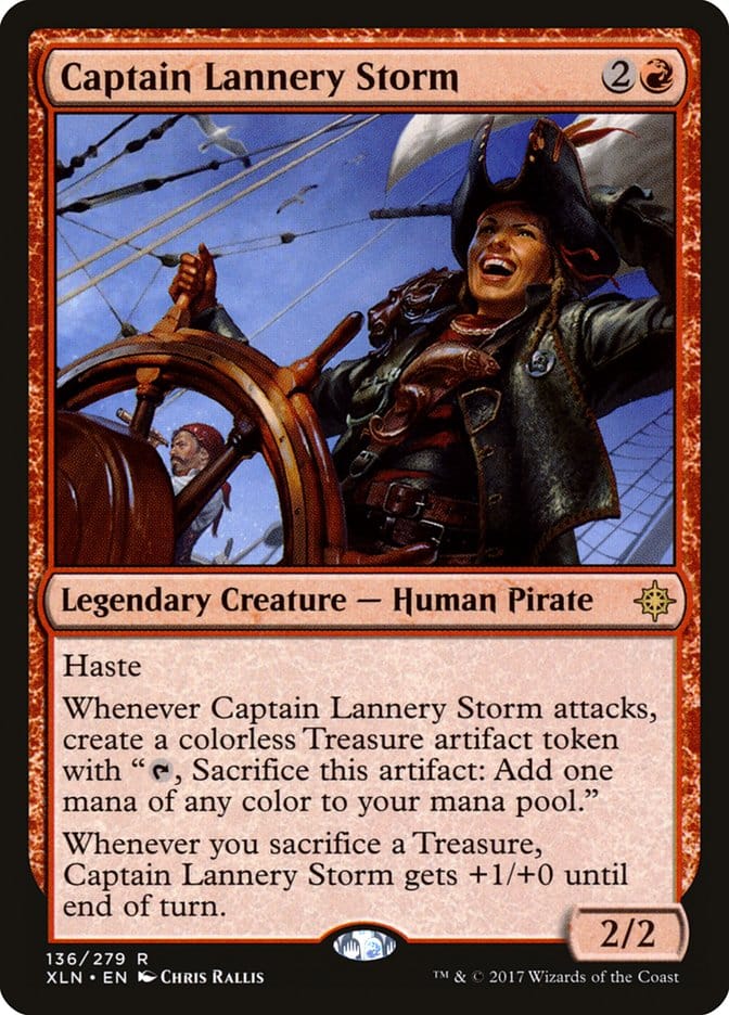 Captain Lannery Storm [Ixalan] Magic: The Gathering