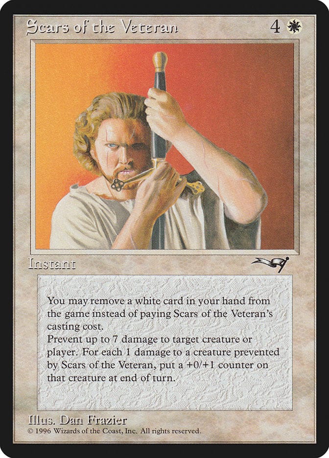 Scars of the Veteran [Alliances] Magic: The Gathering