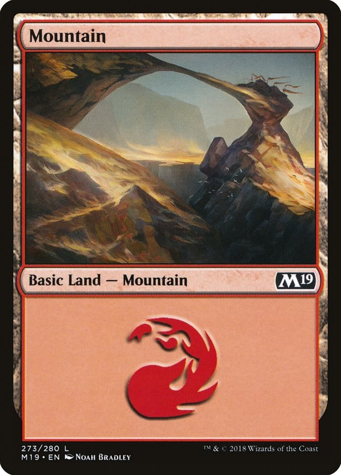Mountain (273) [Core Set 2019] Magic: The Gathering