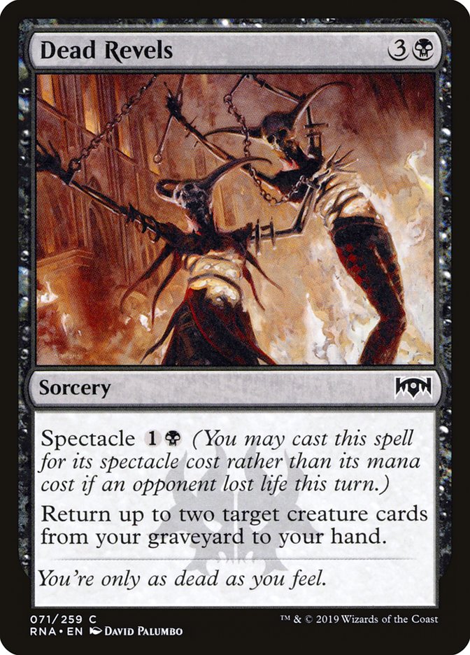 Dead Revels [Ravnica Allegiance] Magic: The Gathering