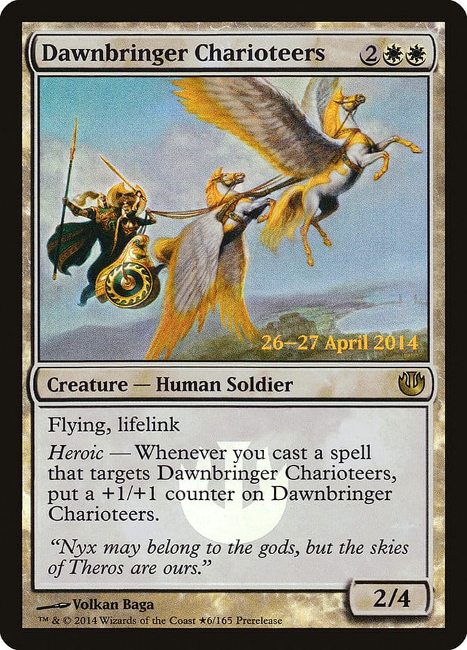 Dawnbringer Charioteers [Journey into Nyx Prerelease Promos] Magic: The Gathering
