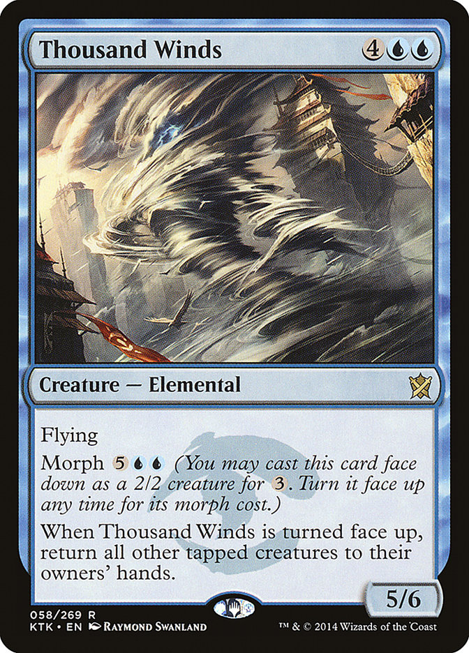 Thousand Winds [Khans of Tarkir] Magic: The Gathering