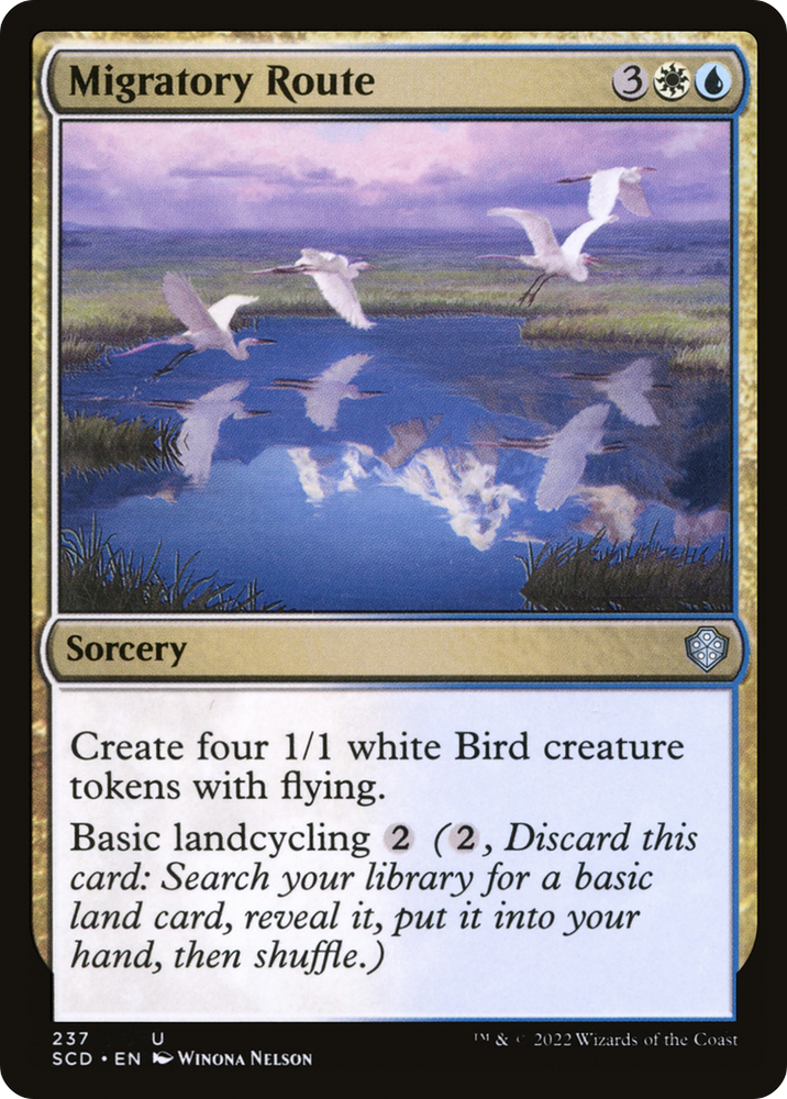 Migratory Route [Starter Commander Decks] Magic: The Gathering