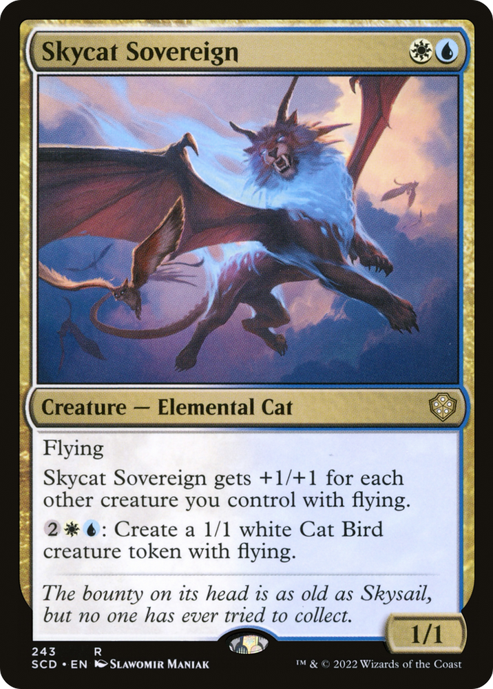 Skycat Sovereign [Starter Commander Decks] Magic: The Gathering