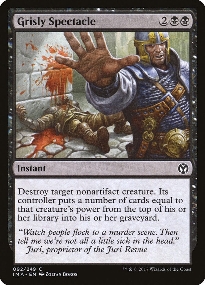 Grisly Spectacle [Iconic Masters] Magic: The Gathering
