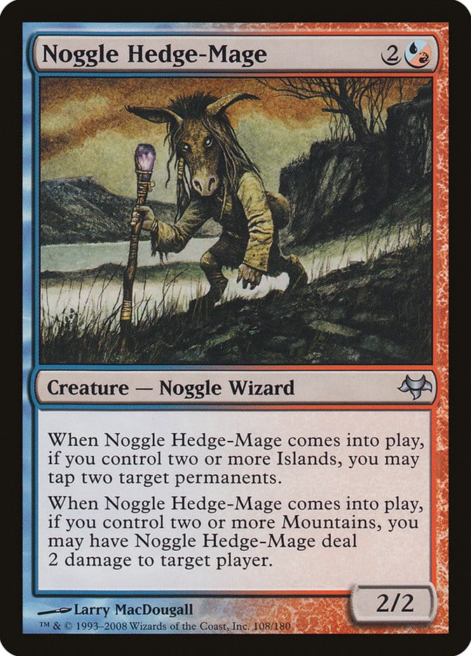 Noggle Hedge-Mage [Eventide] Magic: The Gathering
