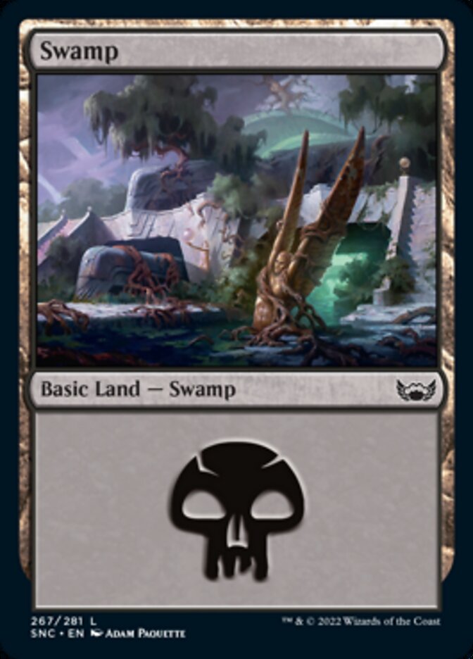 Swamp (267) [Streets of New Capenna] Magic: The Gathering