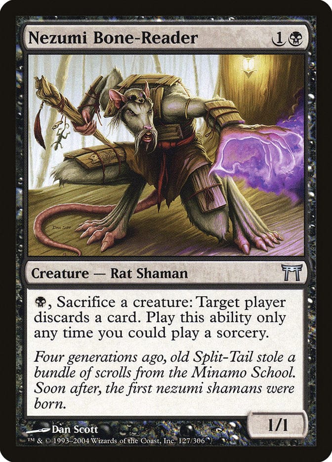 Nezumi Bone-Reader [Champions of Kamigawa] Magic: The Gathering