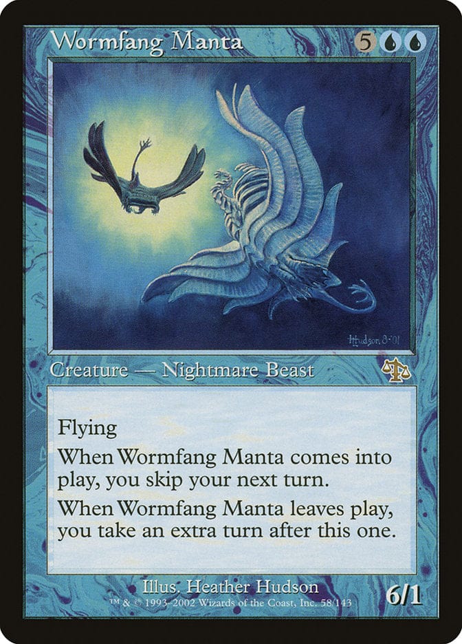Wormfang Manta [Judgment] Magic: The Gathering