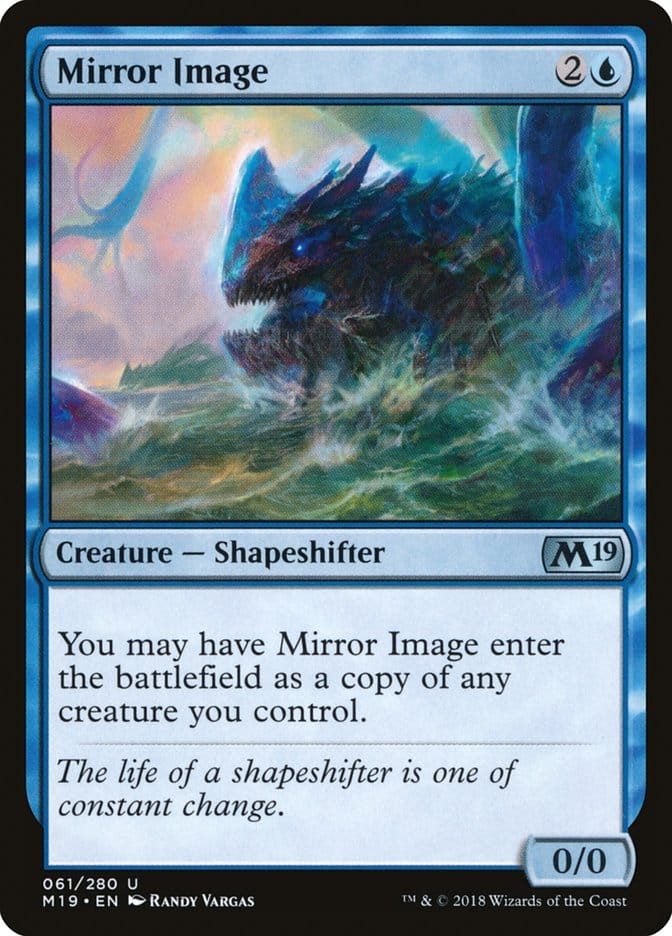 Mirror Image [Core Set 2019] Magic: The Gathering