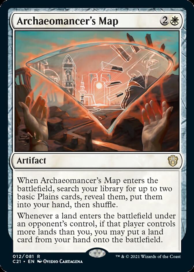 Archaeomancer's Map [Commander 2021] Magic: The Gathering