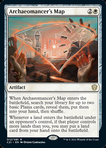 Archaeomancer's Map [Commander 2021] Magic: The Gathering