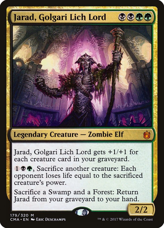 Jarad, Golgari Lich Lord [Commander Anthology] Magic: The Gathering