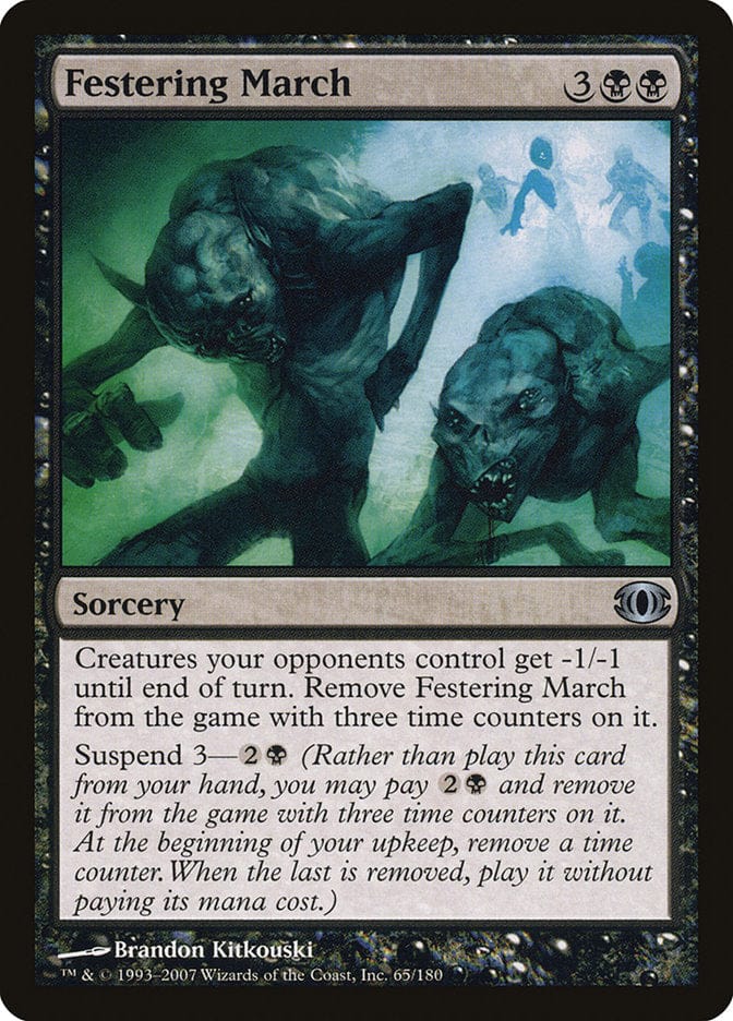 Festering March [Future Sight] Magic: The Gathering