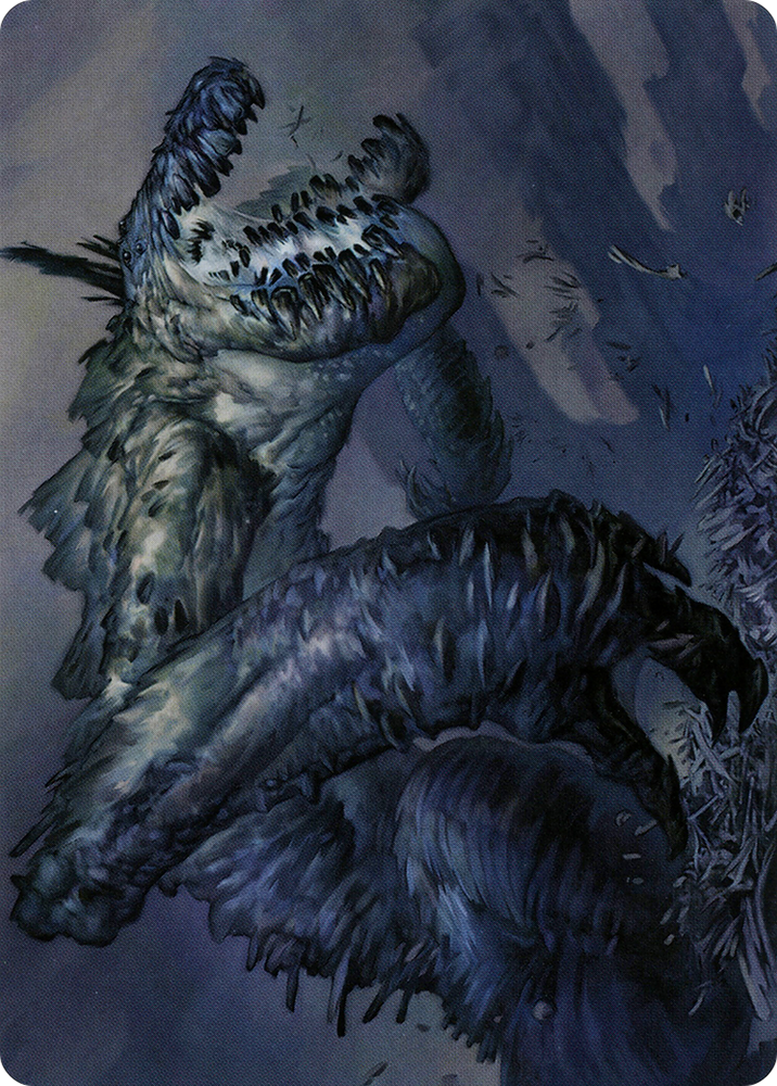Necrogoyf Art Card [Modern Horizons 2 Art Series] Magic: The Gathering
