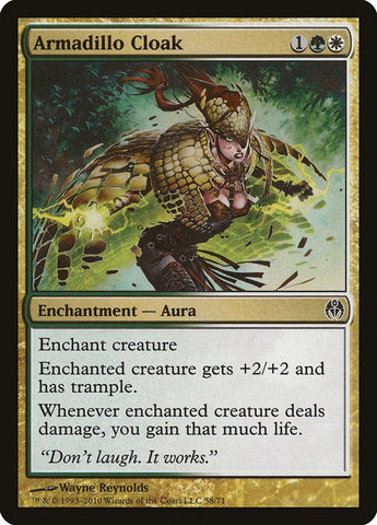 Armadillo Cloak [Duel Decks: Phyrexia vs. the Coalition] Magic: The Gathering