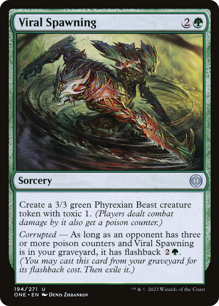 Viral Spawning [Phyrexia: All Will Be One] Magic: The Gathering