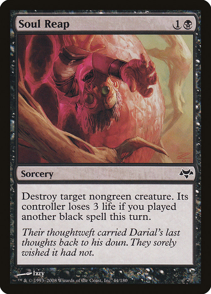 Soul Reap [Eventide] Magic: The Gathering
