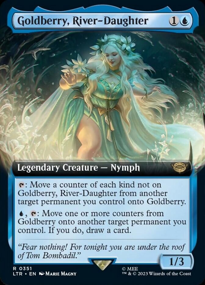 Goldberry, River-Daughter (Extended Art) [The Lord of the Rings: Tales of Middle-Earth] Magic: The Gathering