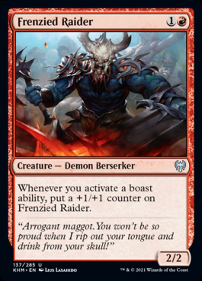 Frenzied Raider [Kaldheim] Magic: The Gathering