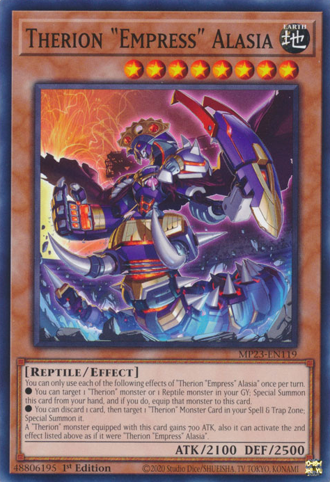 Therion "Empress" Alasia [MP23-EN119] Common - Yugioh Cards For Your TCG Needs!