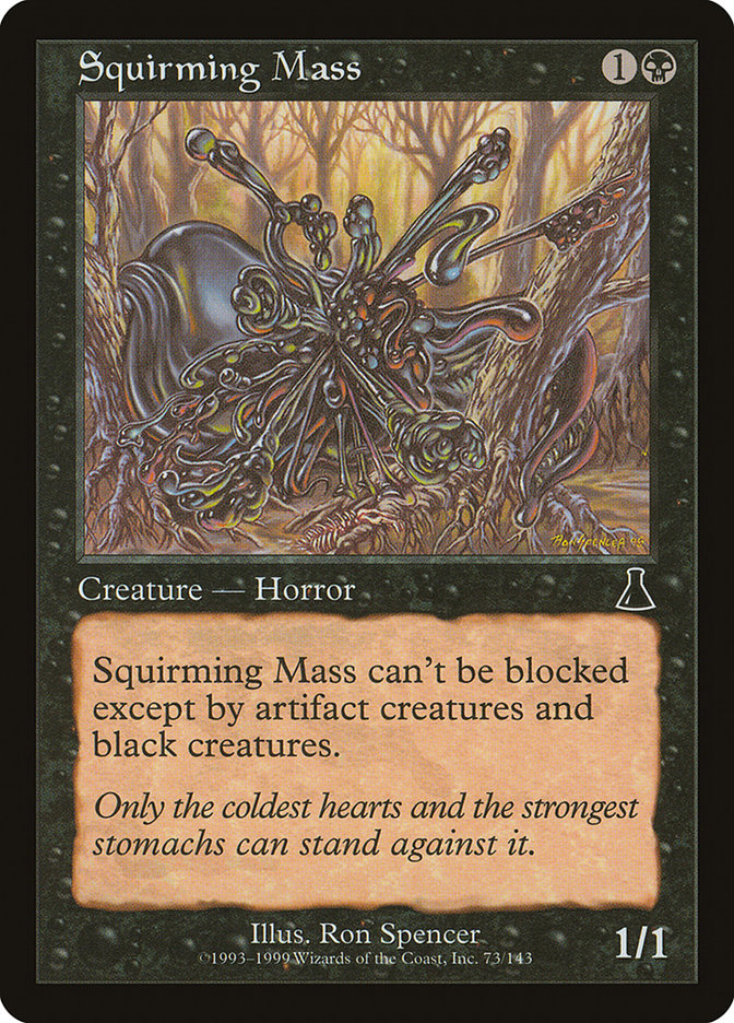 Squirming Mass [Urza's Destiny] Magic: The Gathering
