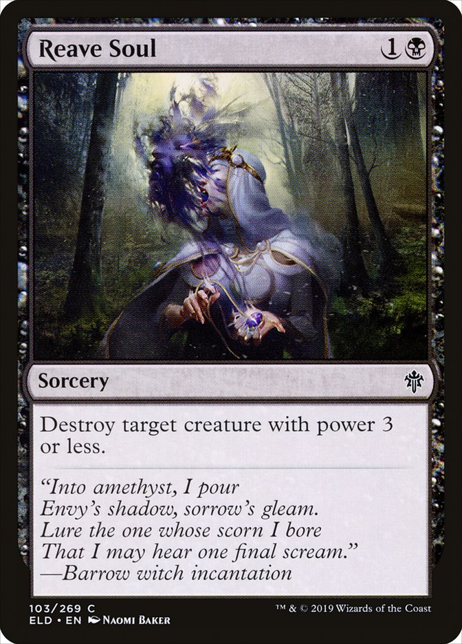 Reave Soul [Throne of Eldraine] Magic: The Gathering