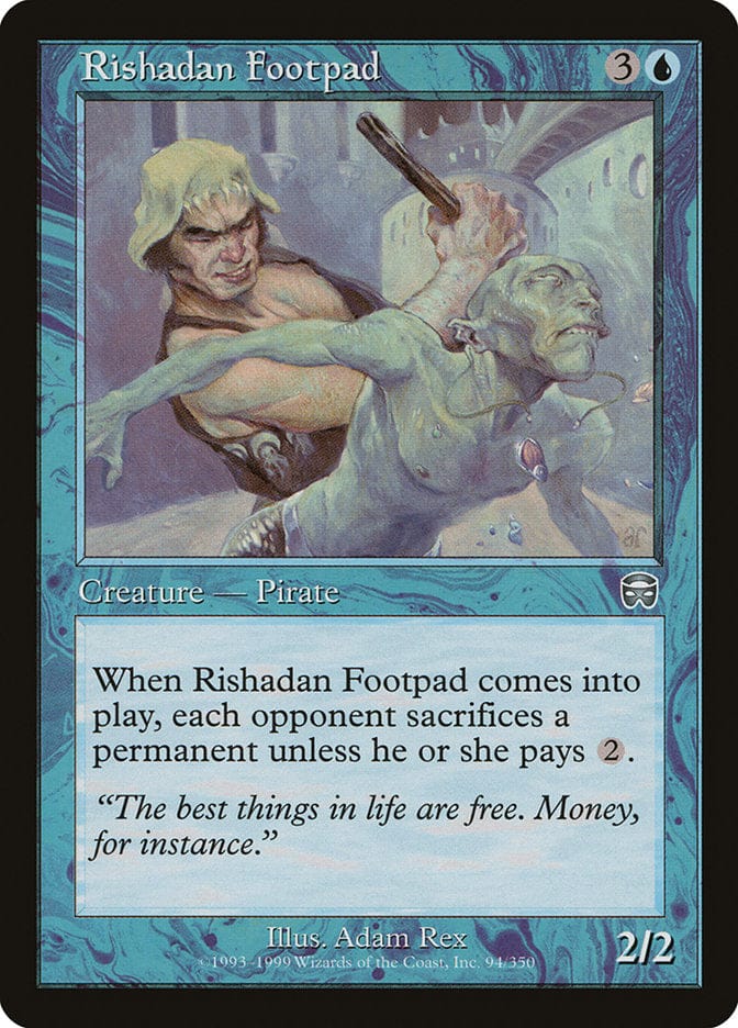 Rishadan Footpad [Mercadian Masques] Magic: The Gathering