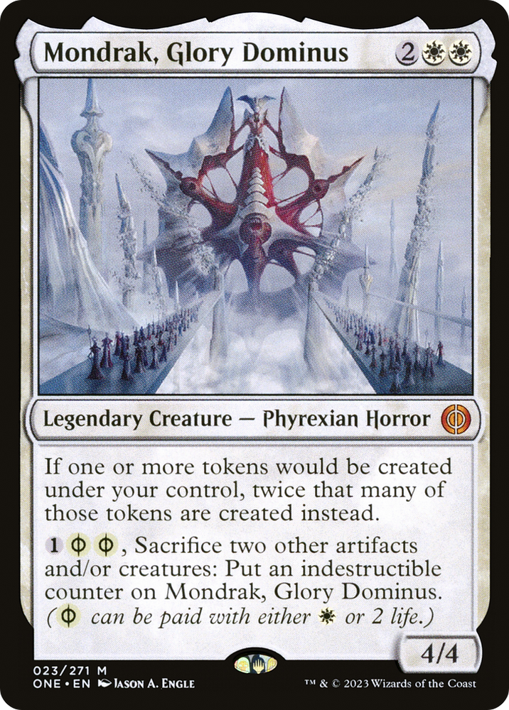 Mondrak, Glory Dominus [Phyrexia: All Will Be One] Magic: The Gathering