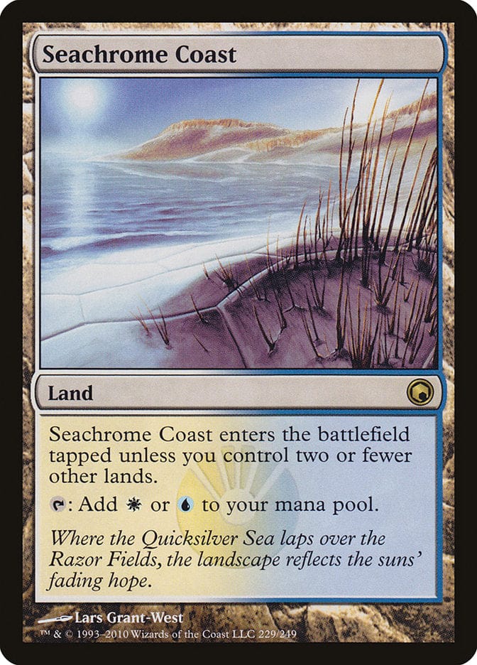 Seachrome Coast [Scars of Mirrodin] Magic: The Gathering