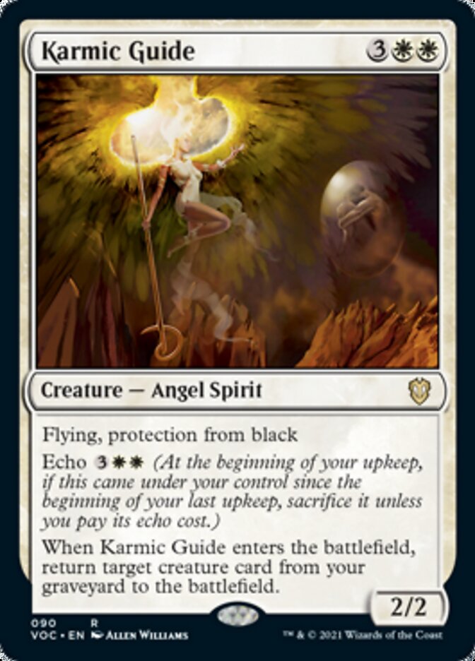 Karmic Guide [Innistrad: Crimson Vow Commander] Magic: The Gathering