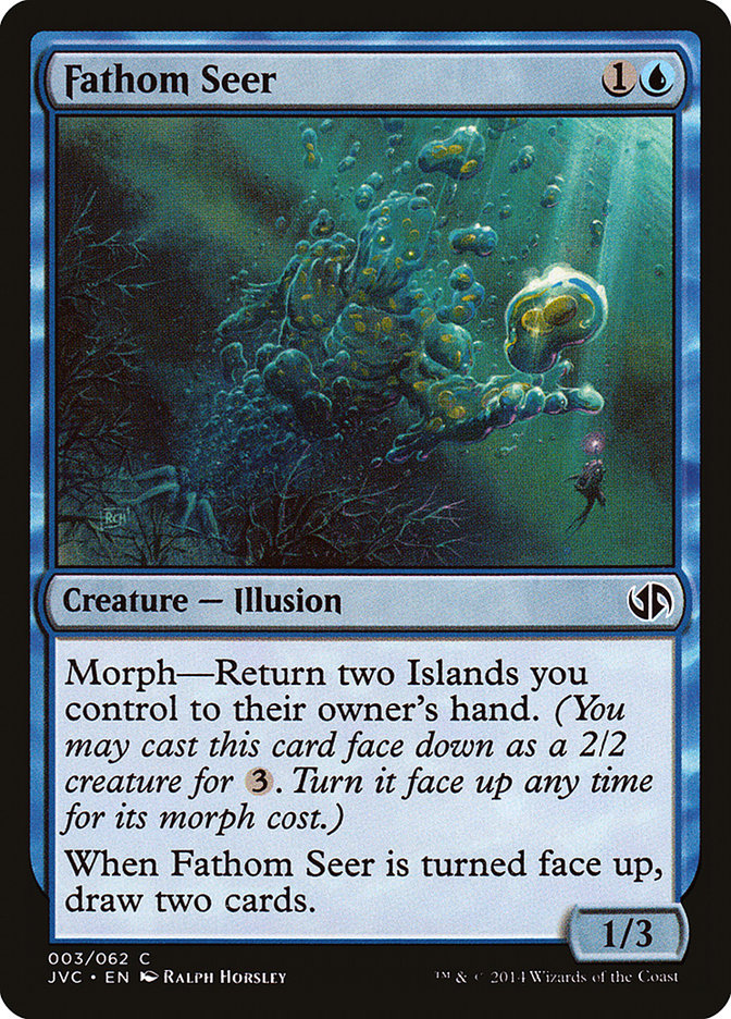 Fathom Seer [Duel Decks Anthology] Magic: The Gathering