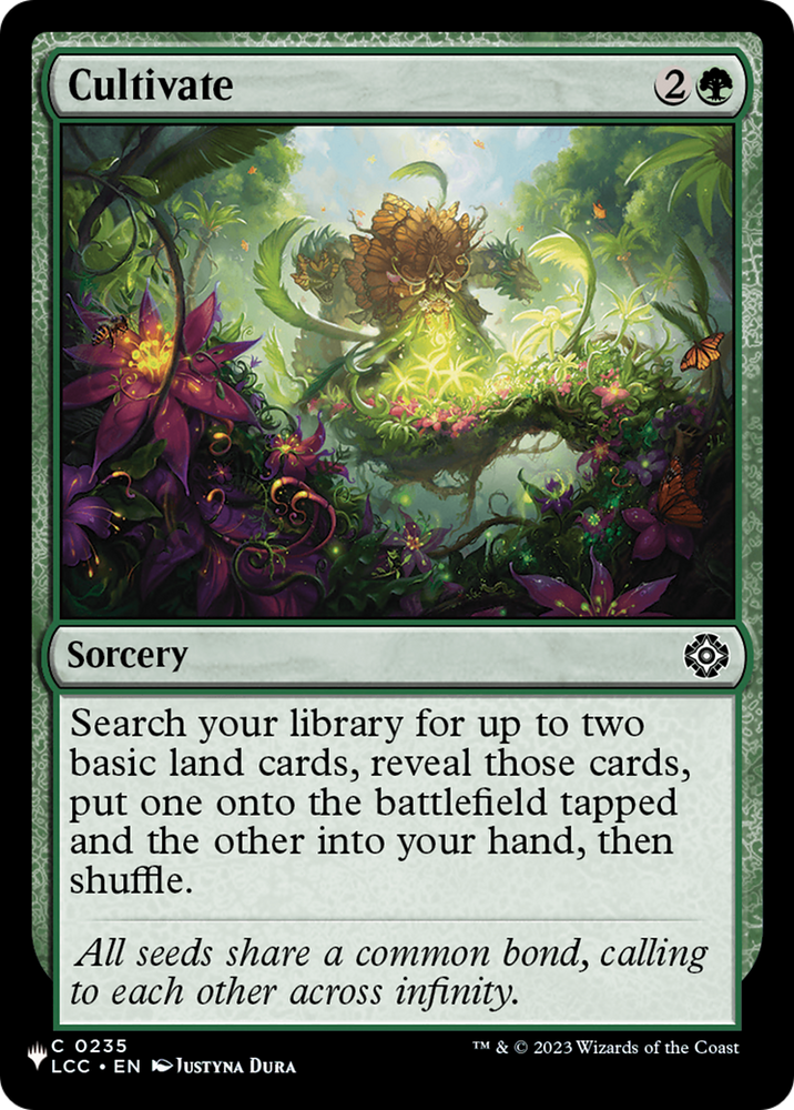 Cultivate (LCC) [The List] Magic: The Gathering