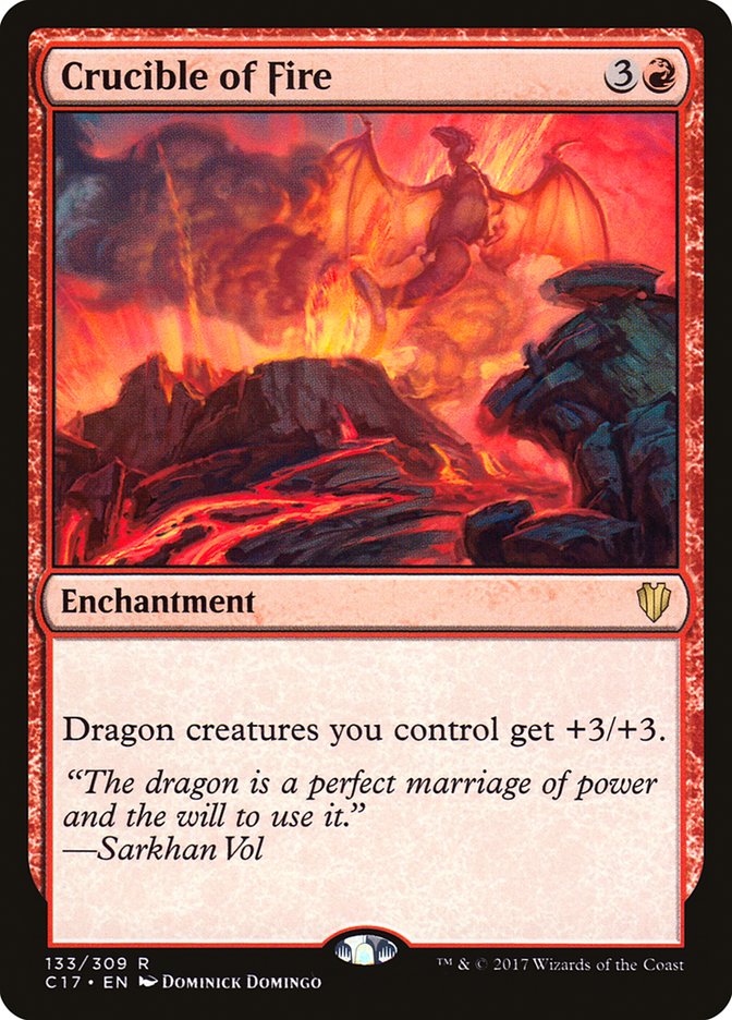 Crucible of Fire [Commander 2017] Magic: The Gathering