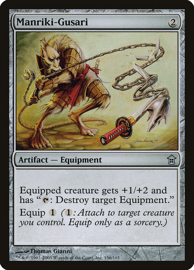 Manriki-Gusari [Saviors of Kamigawa] Magic: The Gathering