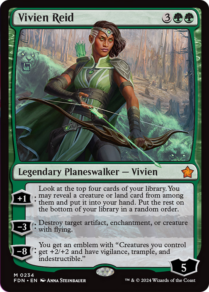 Vivien Reid [Foundations] Magic: The Gathering