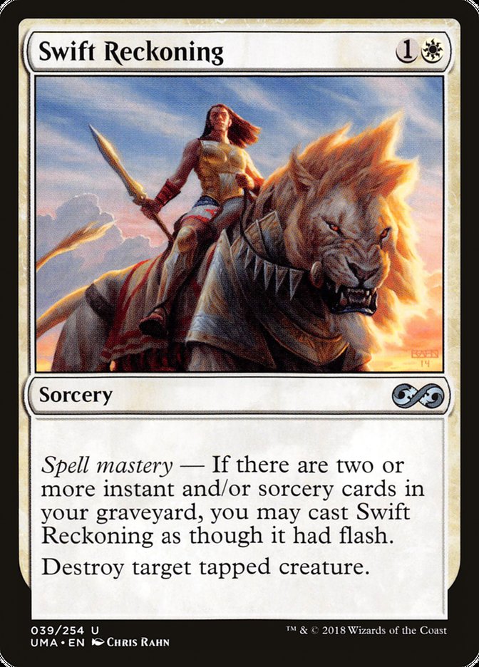 Swift Reckoning [Ultimate Masters] Magic: The Gathering
