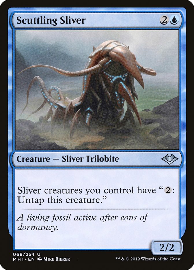 Scuttling Sliver [Modern Horizons] Magic: The Gathering