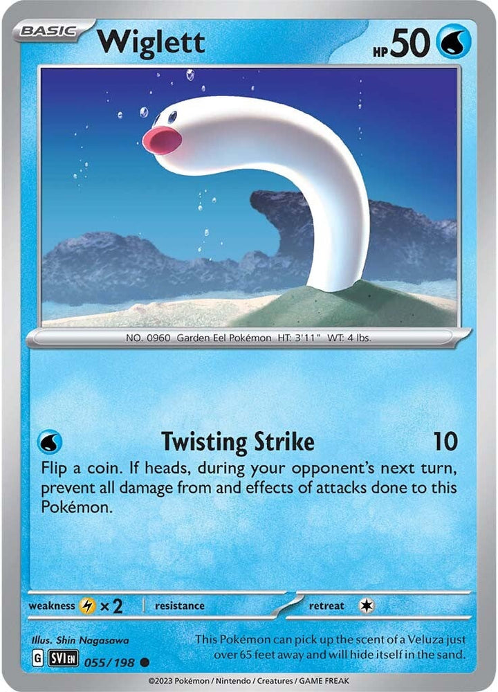 Wiglett (055/198) [Scarlet & Violet: Base Set] Pokémon