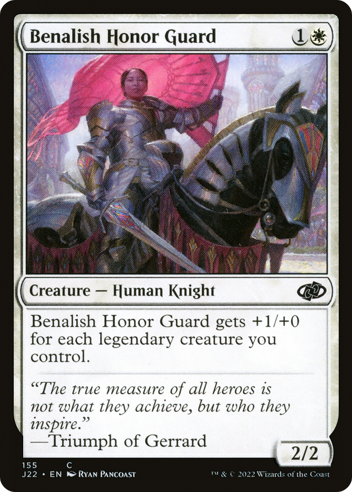 Benalish Honor Guard [Jumpstart 2022] Magic: The Gathering