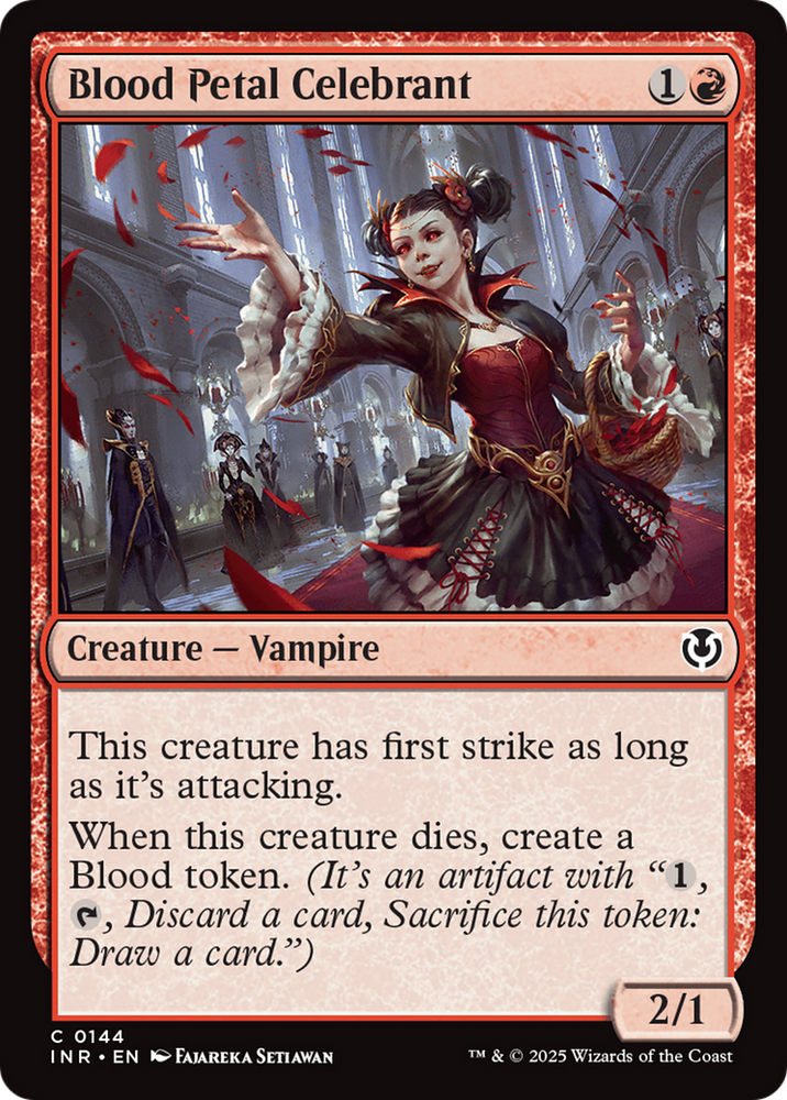Blood Petal Celebrant [Innistrad Remastered] Magic: The Gathering