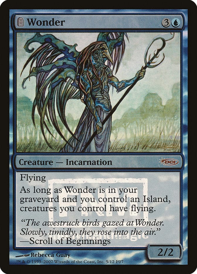 Wonder [Friday Night Magic 2007] Magic: The Gathering