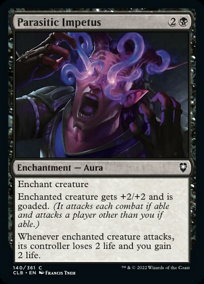 Parasitic Impetus [Commander Legends: Battle for Baldur's Gate] Magic: The Gathering