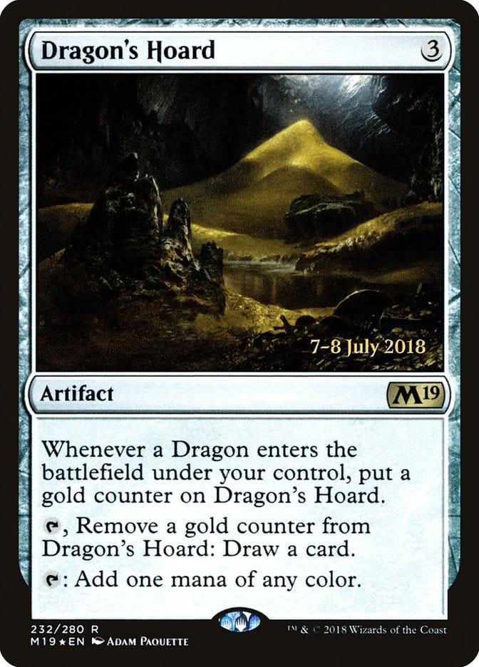 Dragon's Hoard [Core Set 2019 Prerelease Promos] Magic: The Gathering