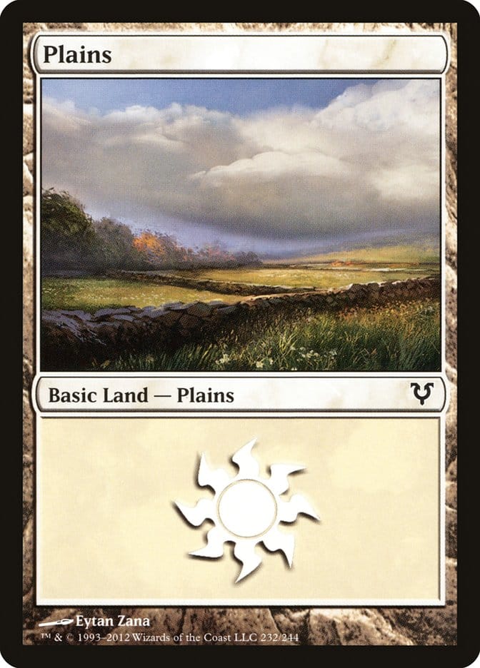 Plains (232) [Avacyn Restored] Magic: The Gathering