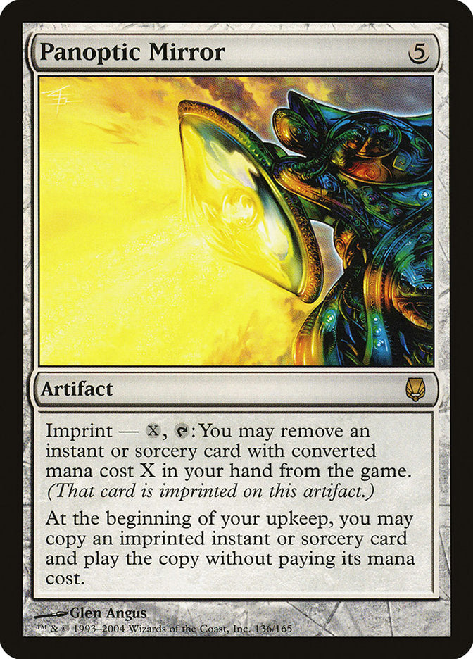 Panoptic Mirror [Darksteel] Magic: The Gathering